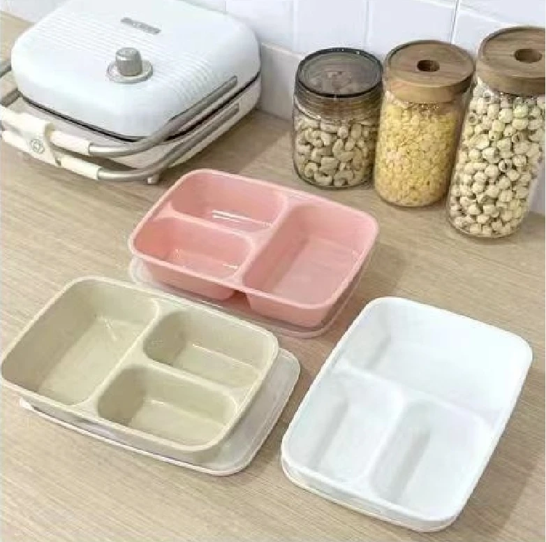 平板饭盒颜色款式随机