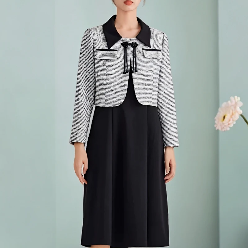 3103#-【木兮兮专属】2024年秋季新款气质显瘦洋气时尚休闲套装女