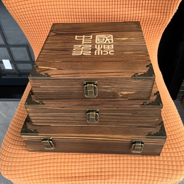品质实木品质中国象棋盒子5cm/6cm/7cm专用盒子商务礼盒送礼
