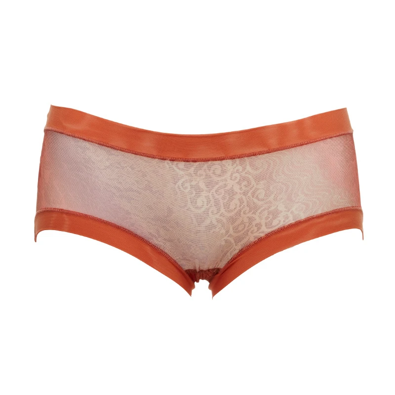 贝佳人浮力女士内裤舒适性感中低腰时尚海蓝无痕柔软透气B78066