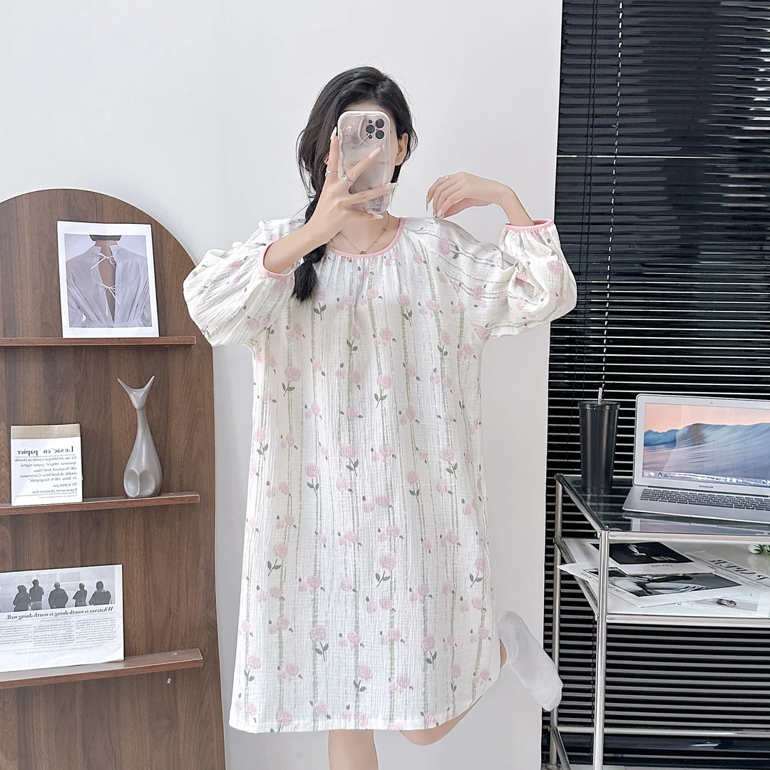 百分百纯棉睡衣睡裙全部清仓