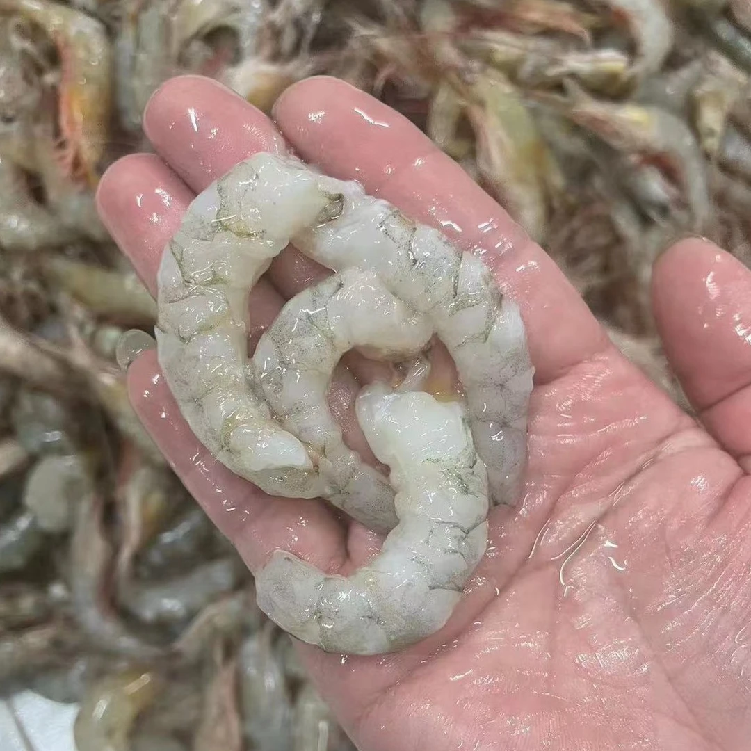 天然海捕野生卢虾虾仁鲜活现剥卢虾虾仁