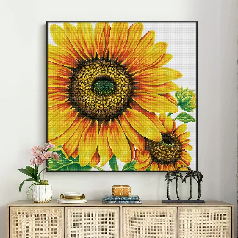 DC/蒂彩【绣球花】钻石画手工diy十字绣挂件电表箱装饰画玄关挂画