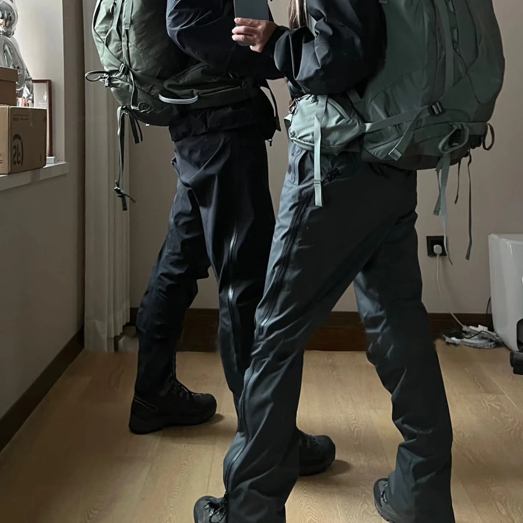 OKK专属 可拆卸5防7A全通防水拉链运动登山长裤冲锋裤HZ-006CS