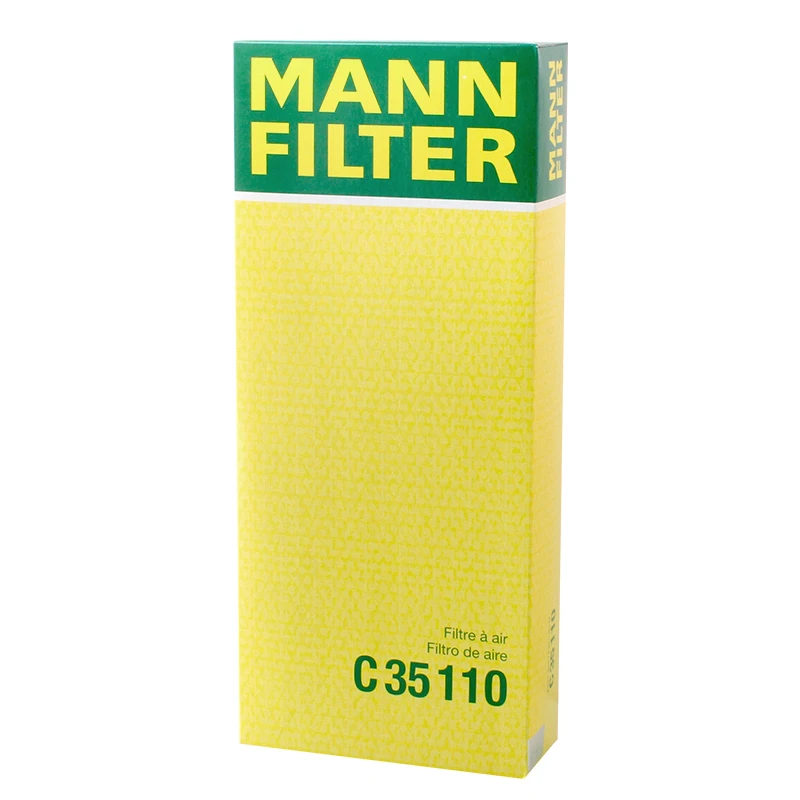 曼牌滤清器C35110  空气格滤芯 原厂适配标致508雪铁龙C5C6空气格