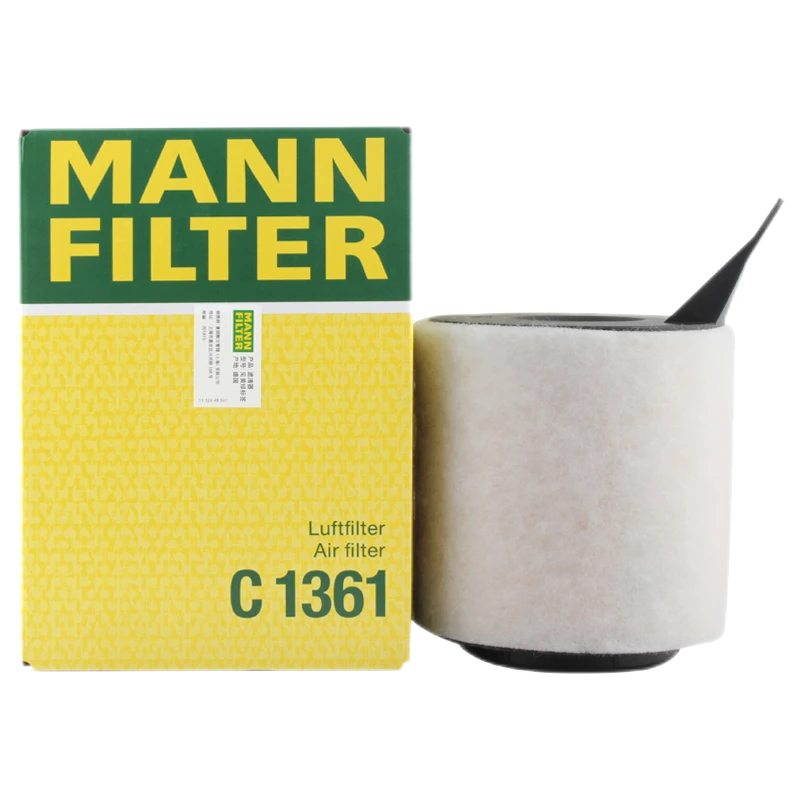 曼牌滤清器C1361空气格滤芯原厂适用华晨宝马宝马（进口）1系3系X