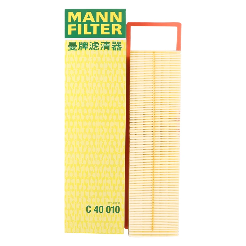 曼牌滤清器C40010  空气滤芯 原厂标致301雪铁龙C3-XR爱丽舍1.6L