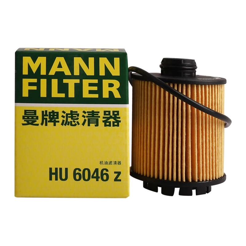 曼牌滤清器HU6046Z机油滤芯适用哈弗大狗H6坦克500长城山海炮WEY