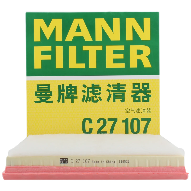曼牌滤清器C27107 空气滤芯 适用别克13-15款英朗GT/XT科鲁兹1.6