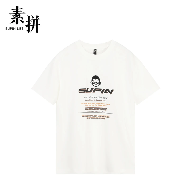 素拼T恤SPADT323041AM1-SPADT323041BM1