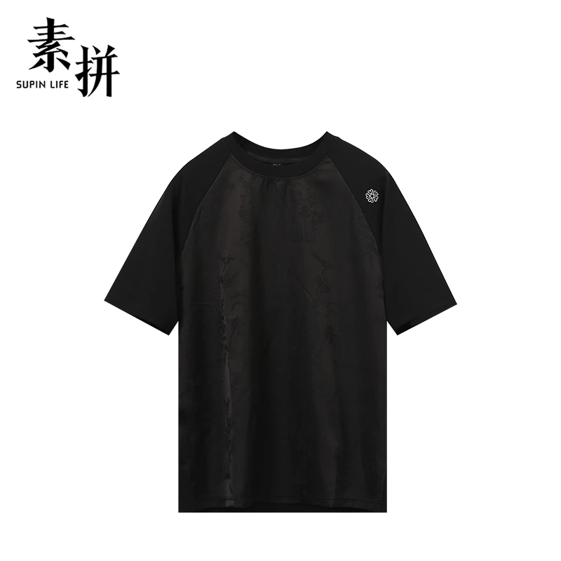 素拼T恤SPADT423193AM-SPADT423193BM