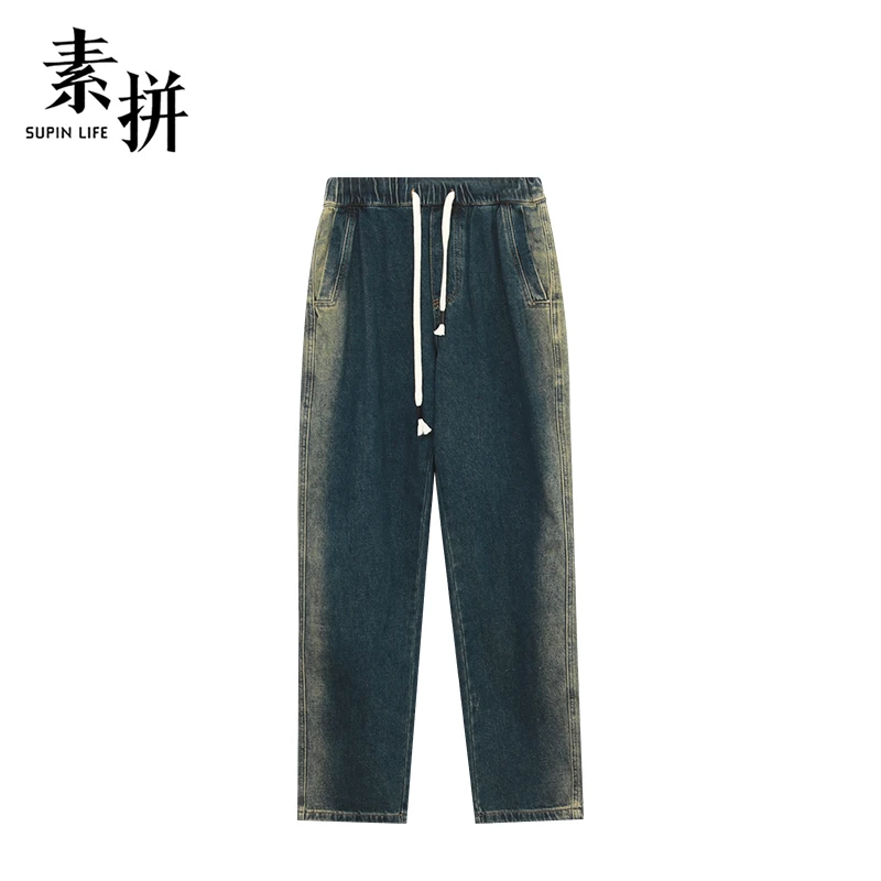 素拼男装男士牛仔裤SPBZK357746AM