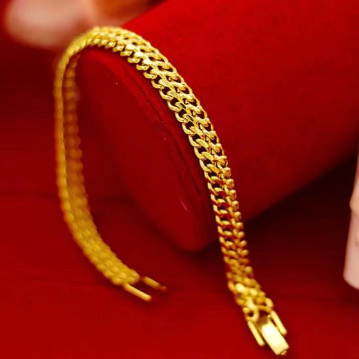 铜合金手链 潮流款【编织蛇骨手链】女款气质经典精美百搭饰品