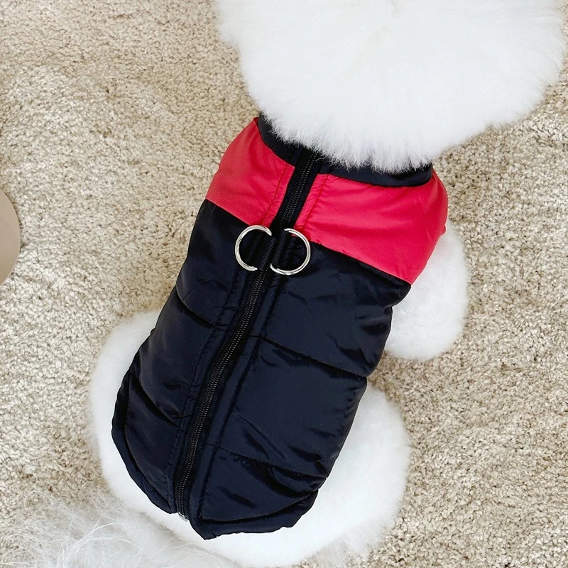 秋冬装新款宠物加绒保暖狗狗衣服泰迪比熊小中大型犬防水运动马甲