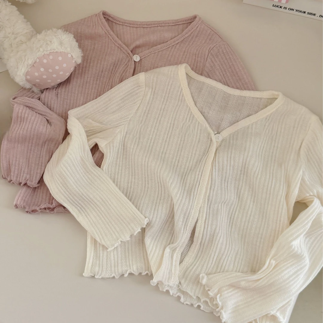 婴儿防晒衣夏季儿童薄款衣服洋气开衫上衣女童幼儿空调宝宝外套