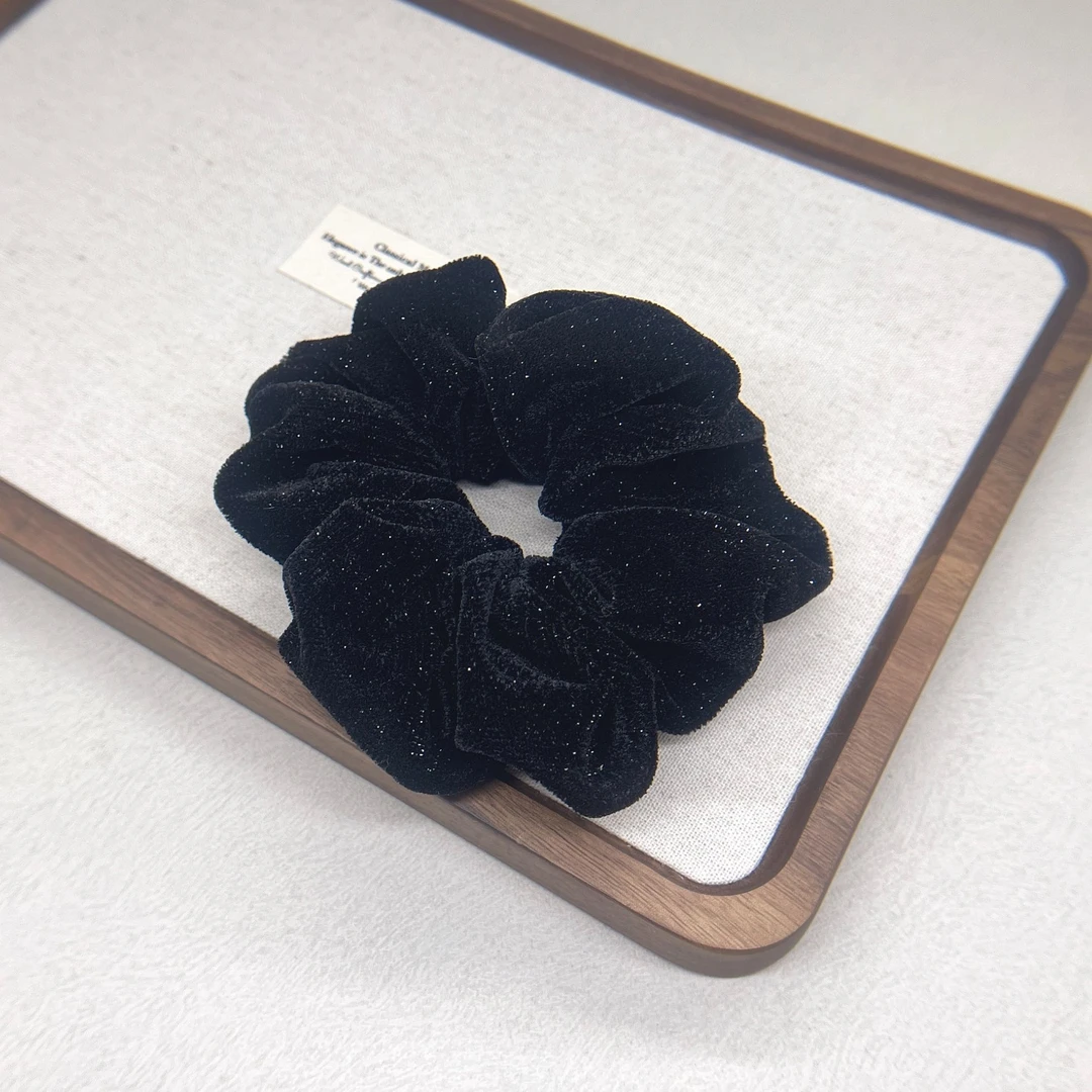 BAOSHATI/宝莎缇F-978韩版满天星丝绒发圈