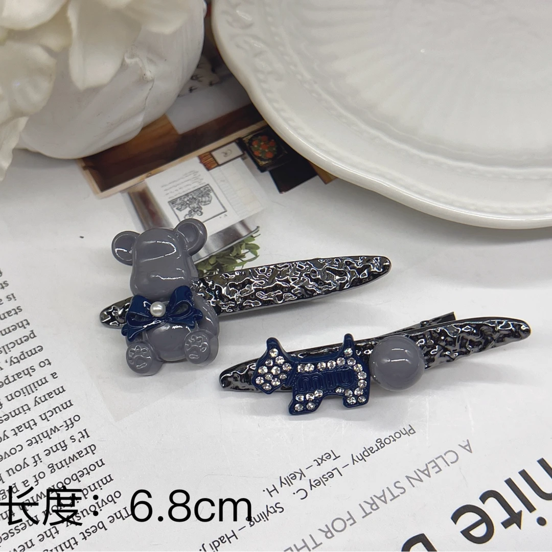 BAOSHATI/宝莎缇F-751韩版鸭嘴夹AB款一对