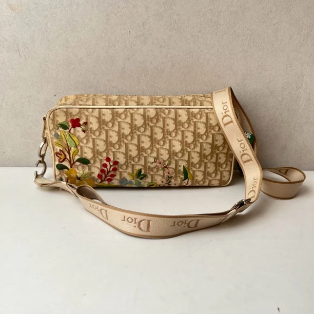 95新 Dior/迪奥 绣花单肩包 13166