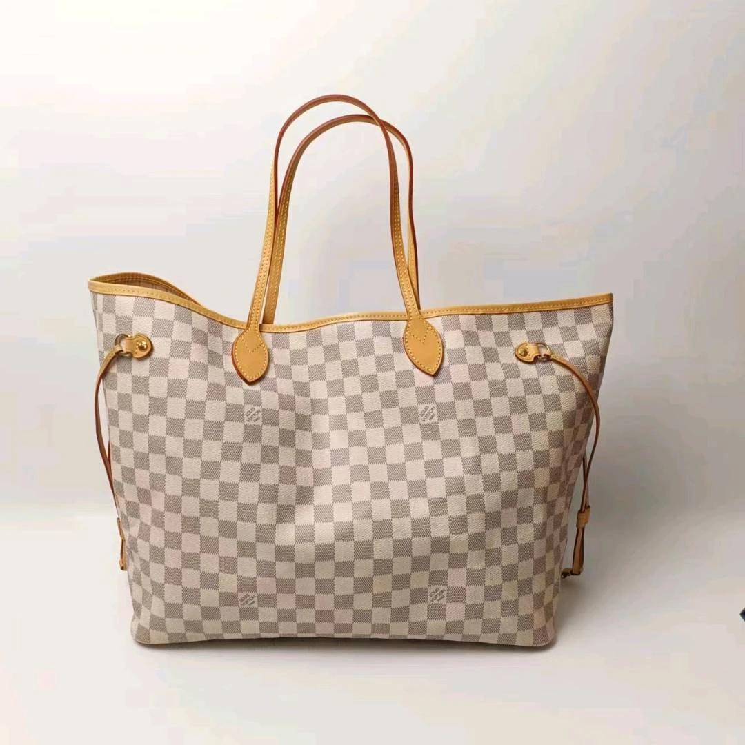 95新LV Neverfull  棋盘格 大号JM7759