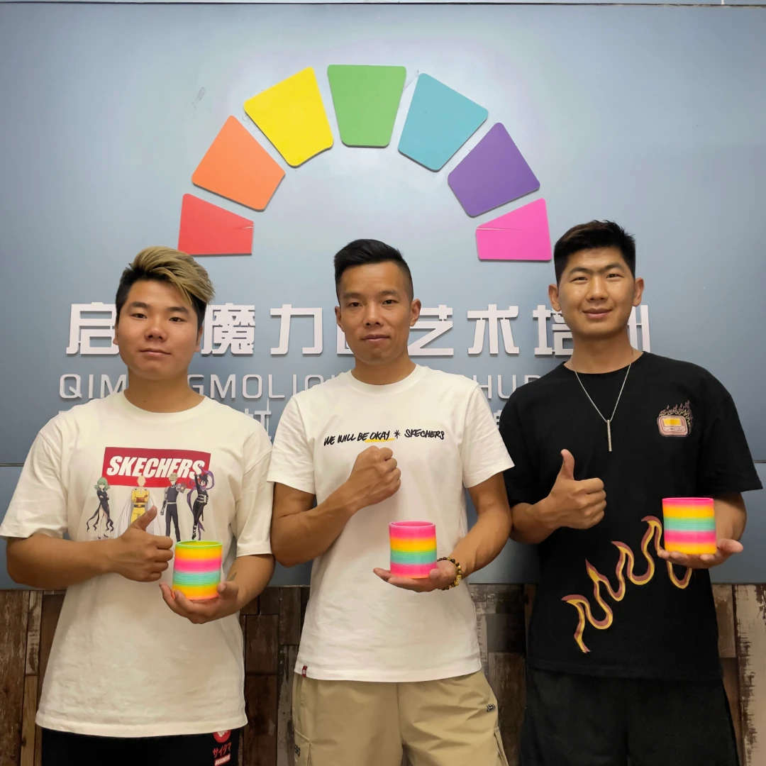 儿童怀旧早教玩具柔软加大趣味魔力彩虹圈手眼协调训练送教程视频