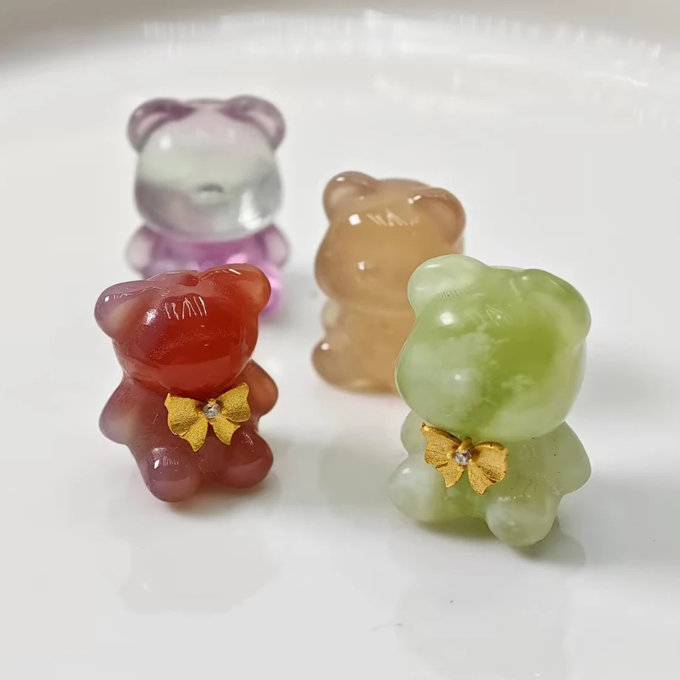 天然玉石玛瑙水晶DIY自选手串吊坠配件配饰/直播链接