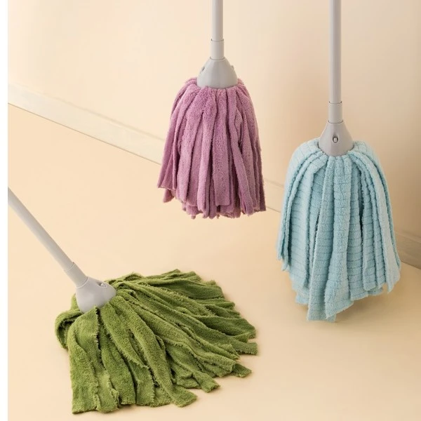 茶花老式拖把一拖净家用2023新款地拖线饭店餐厅墩布吸水拖布商用