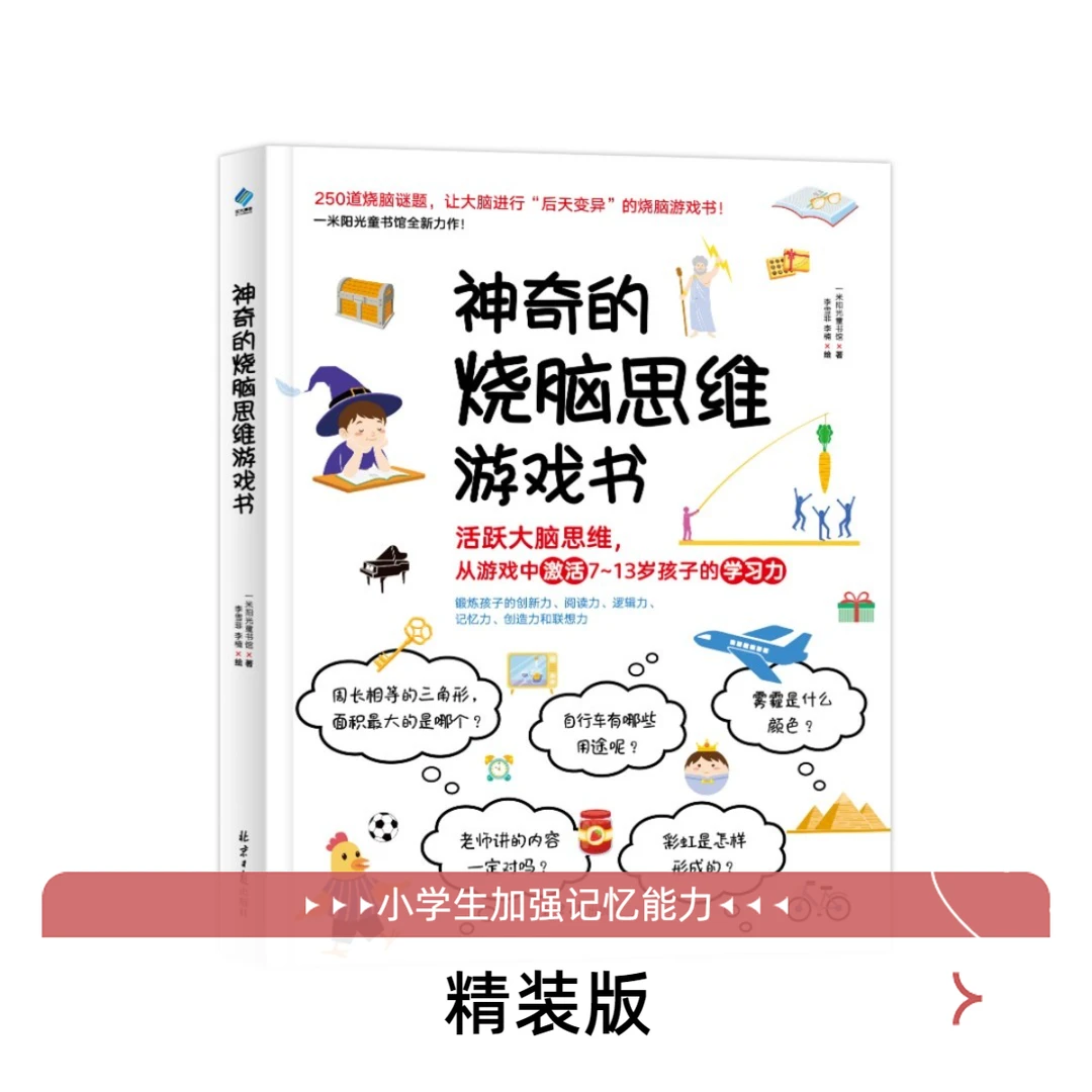 【绝版】神奇的烧脑思维游戏书