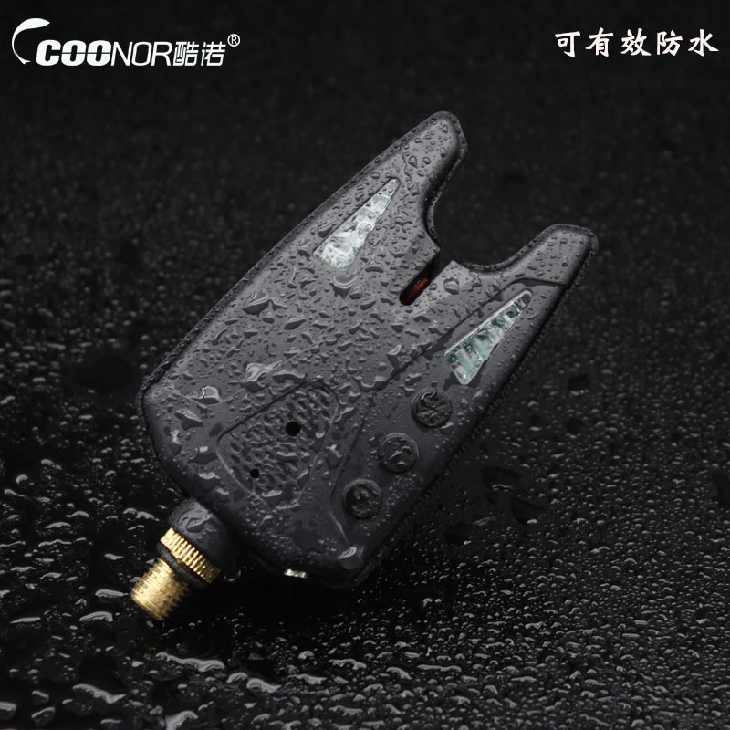 酷诺电子钓鱼警报器JY-75欧式库钓海竿防水报警器方便可调灵敏度