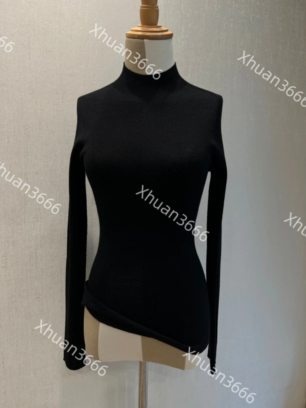 秋冬打底衫无缝一体无压感美丽诺羊毛100%