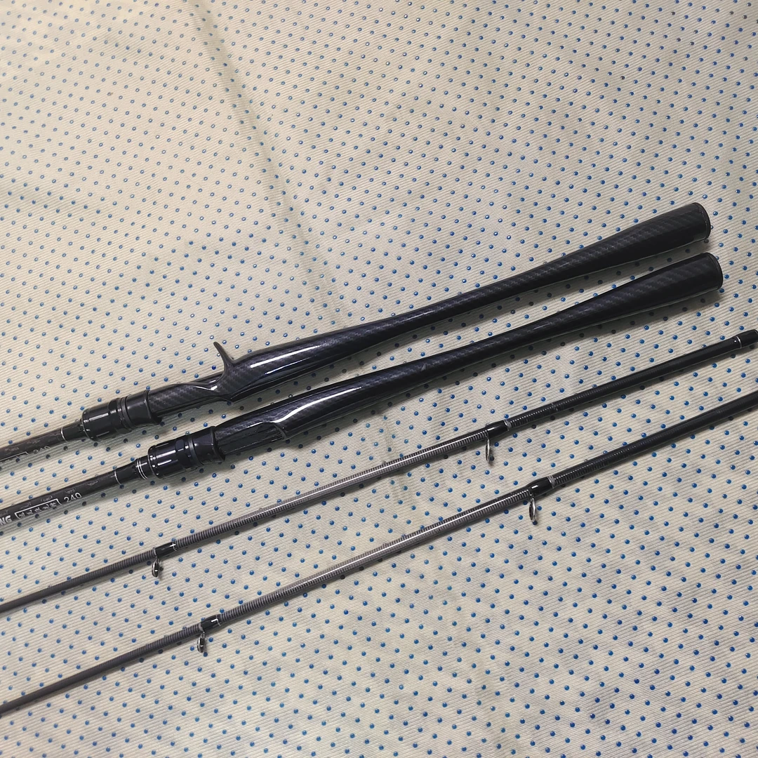 M硬度一体碳纤维材质超快调路亚竿远投杆饵重7-25克