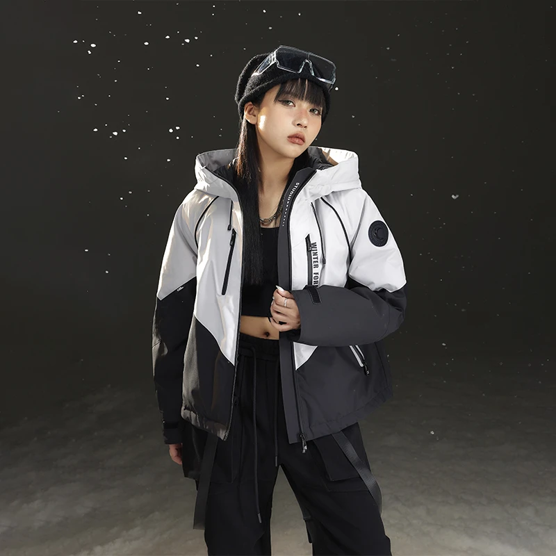 TUOGU/拓谷运动户外情侣潮流加厚保暖冬季潮流羽绒服D40160