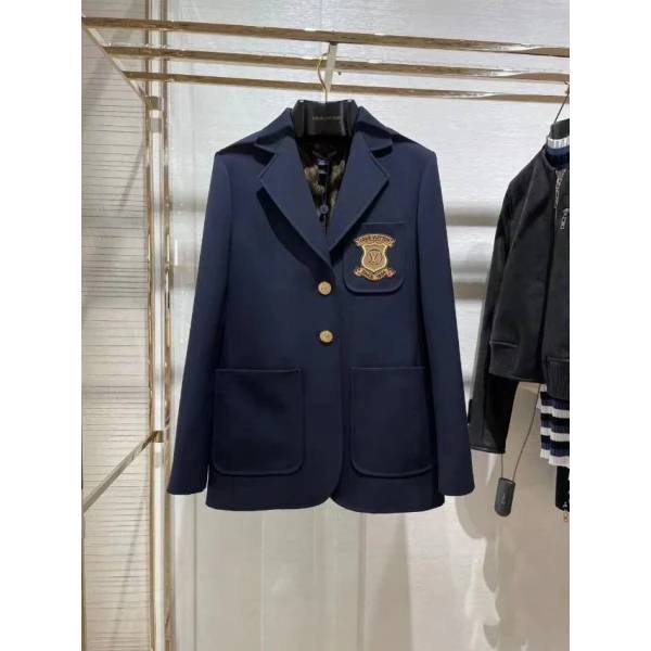 妃鱼/路易威登/丝缎、羊毛、亮片/外套/95新/市场价31800/灵0926