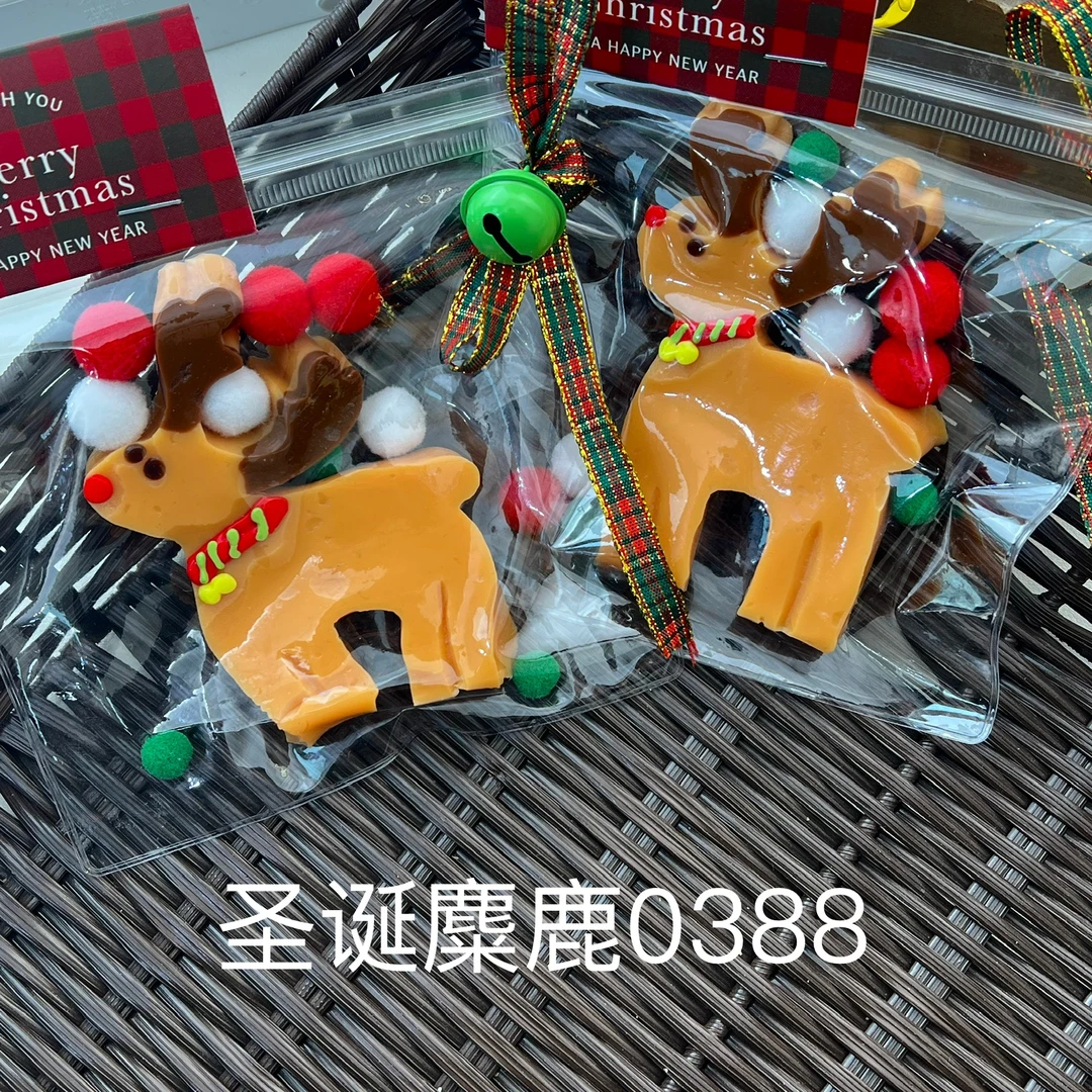 【圣诞麋鹿0388】手工捏捏解压玩具默认微瑕介意慎拍