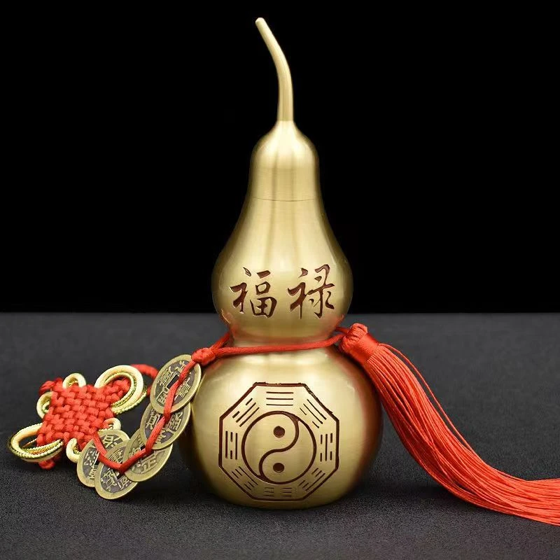安源老师推荐开口铜葫芦,平安喜乐,吉祥纳福