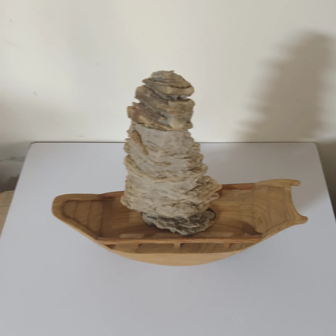 石头的舍与得，一帆风顺