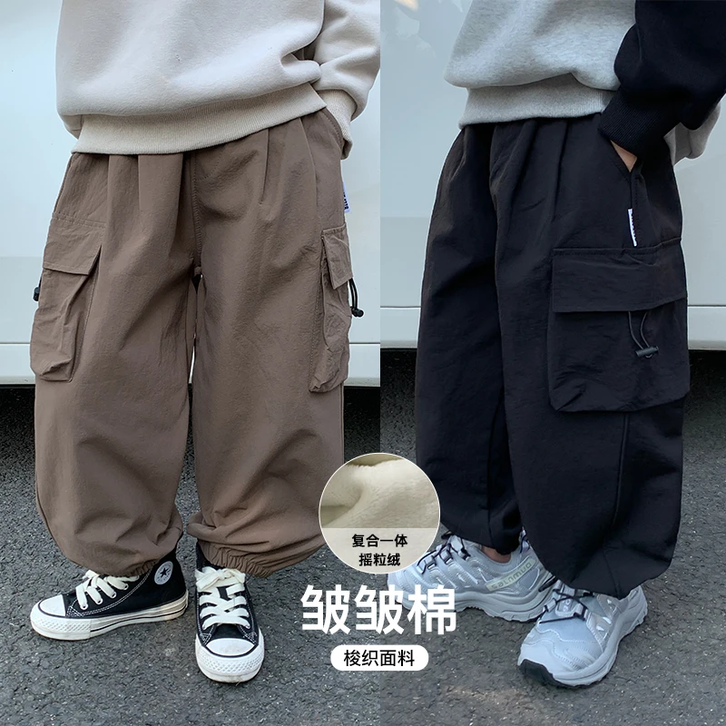 2色复合工装裤 ivan家童装 昕 DZ3950