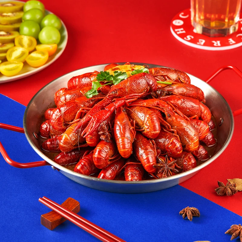 【御鲜锋】湖北潜江小龙虾整虾麻辣蒜香700g/盒