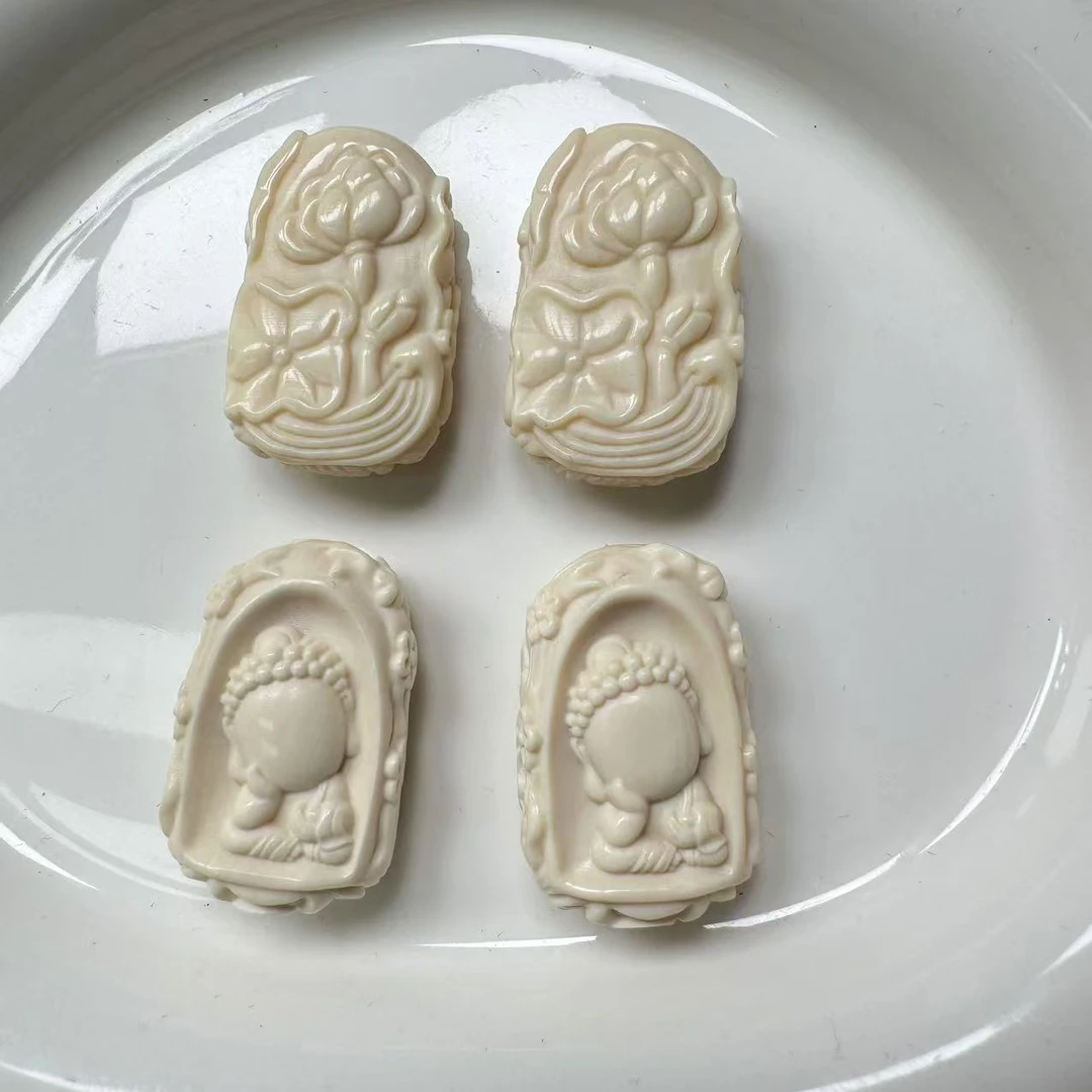 猛犸牙无相佛吊坠diy手作配件