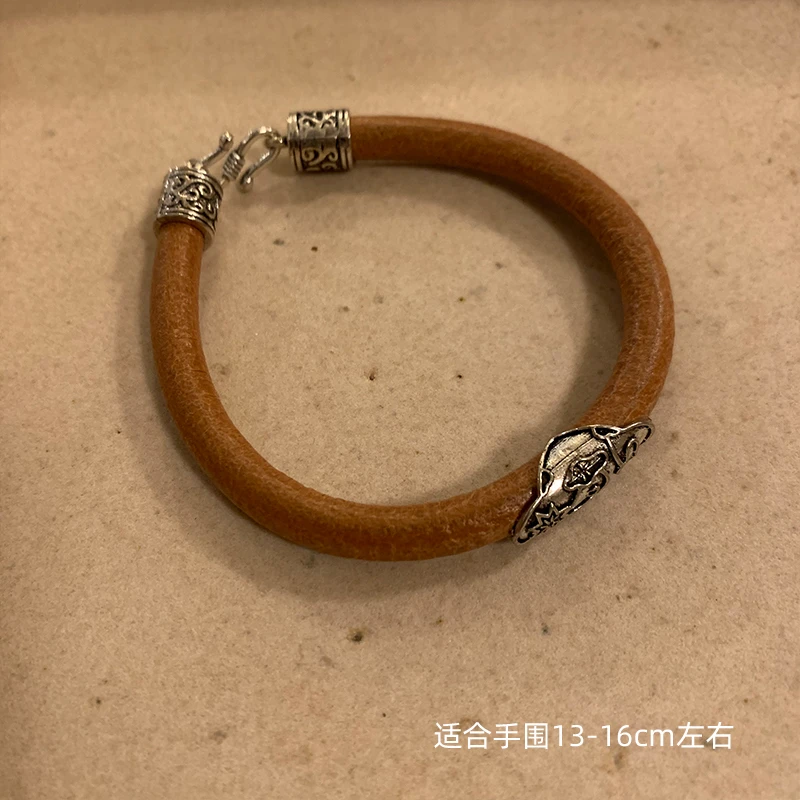 合金布艺手链 时尚百搭复古纯手工做旧8609-01