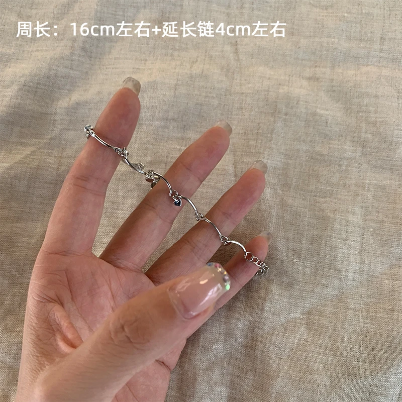 合金布艺手链 轻奢气质简约小众时尚手链19TS7659-01