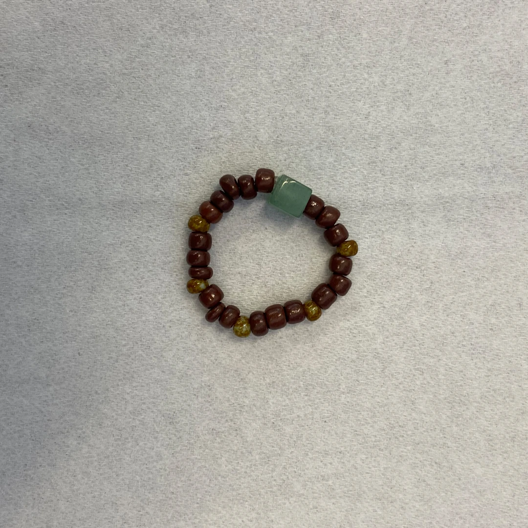 合金亚克力戒指 时尚百搭简约气质指环19TS5195-06