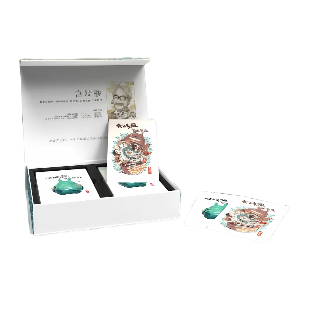 【拆包-欧皇666】玩的入迷-宫崎骏的罗曼蒂克-收藏卡牌（默认代拆）