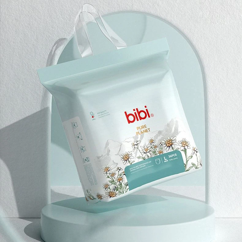 bibi纯净星球纸尿裤拉拉裤婴幼儿超薄柔软透气亲肤尿不湿