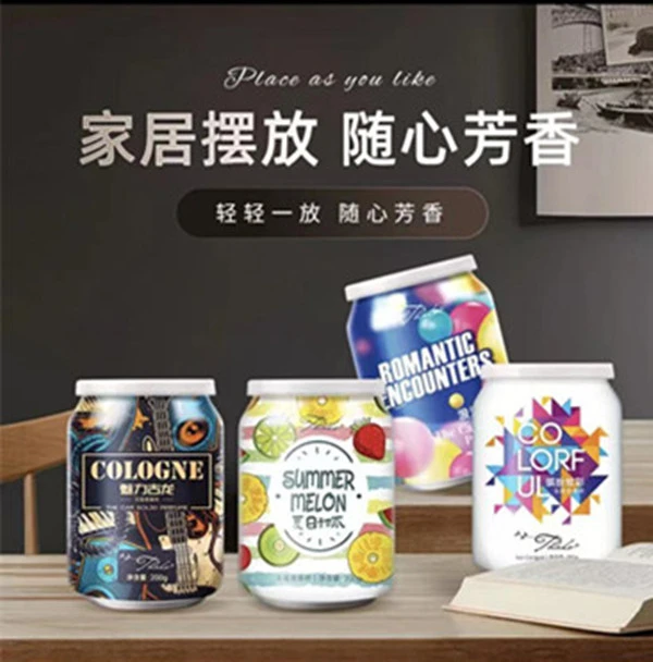 【发货正常】可乐罐固体香膏杯车载香薰汽车家用香氛摆件持久淡香