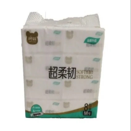开心朵朵超柔韧抽纸CRR380M140-8包