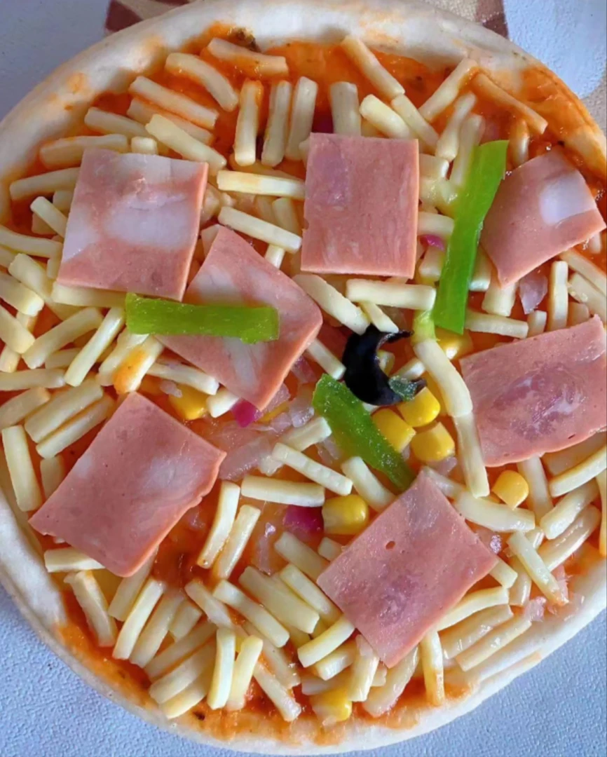 披萨二种口味下单备注（培根和牛肉两款）