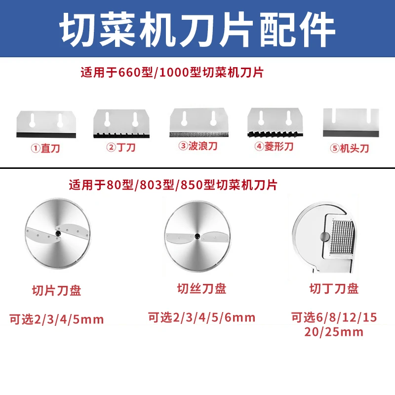 80型单头切菜机803型850型切菜机660型1000型多功能切菜机刀盘