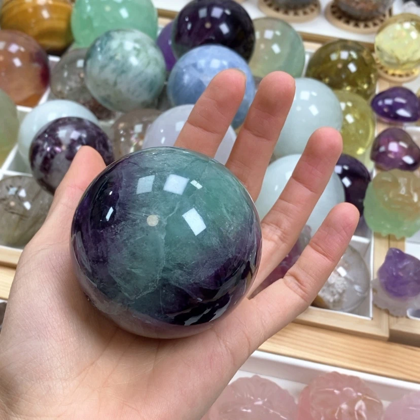 【闪购商品】萤石球未镶嵌松*