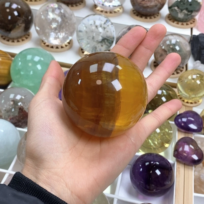 【闪购商品】萤石球未镶嵌松*