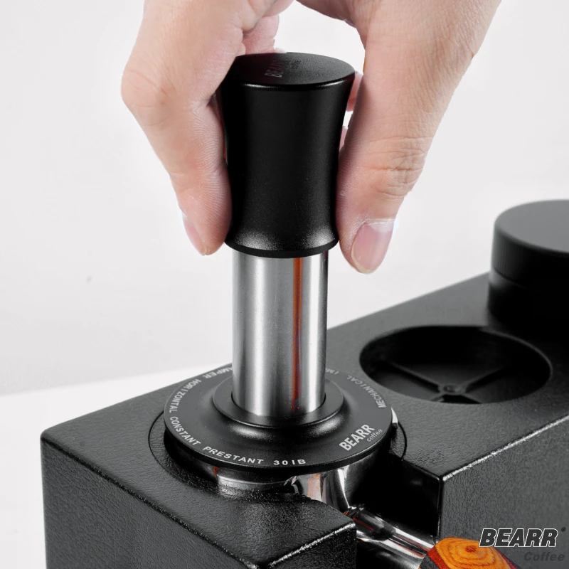 BEARR咖啡意式咖啡压粉器机械冲击商用咖啡压粉器30磅冲力按压式
